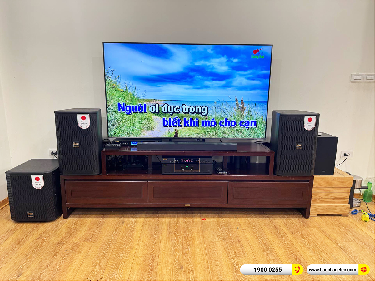 Lắp đặt dàn karaoke BIK hơn 42tr cho anh Trung tại Hà Nội