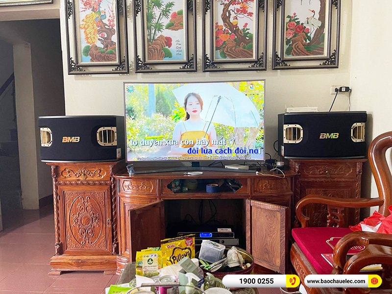 Lắp đặt dàn karaoke BMB hơn 65tr cho anh Tuấn tại Hòa Binh (BMB 900SE, DAD950, KSP50, WB5000) 