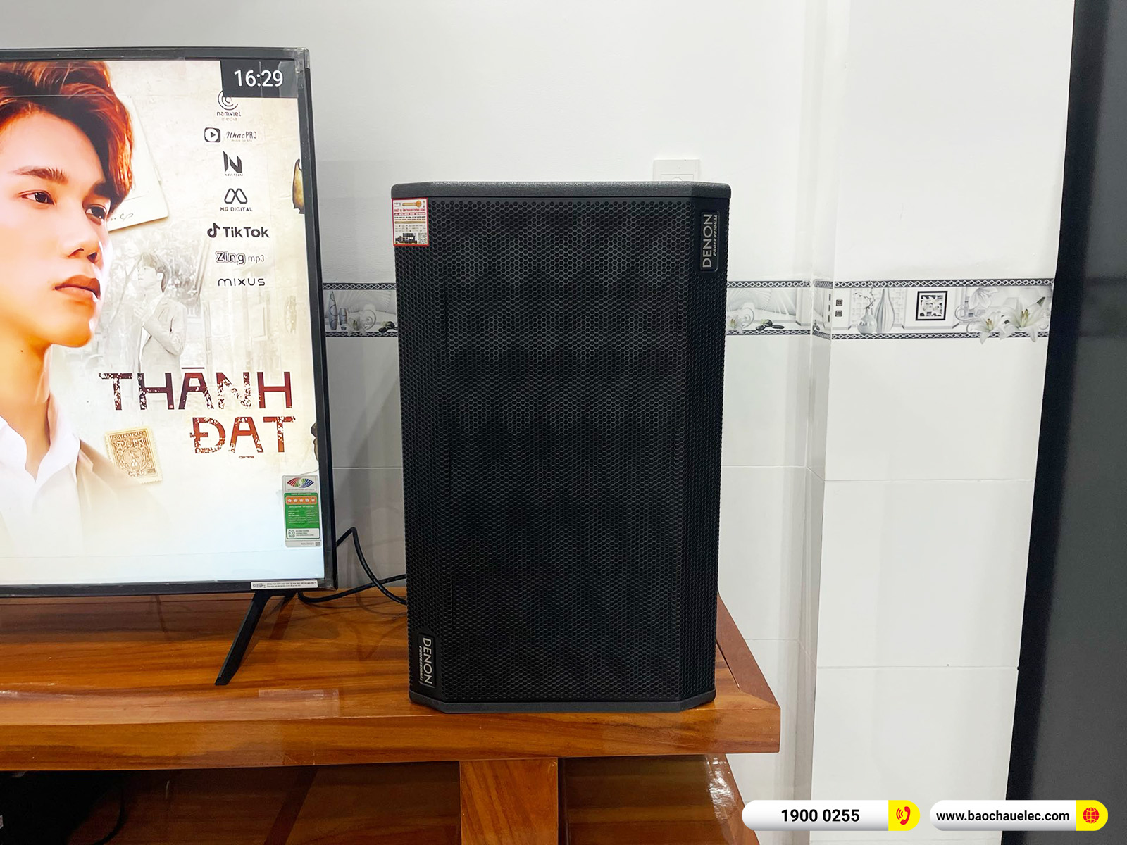 Lắp đặt dàn karaoke Denon hơn 37tr cho anh Tuân tại Đồng Nai 