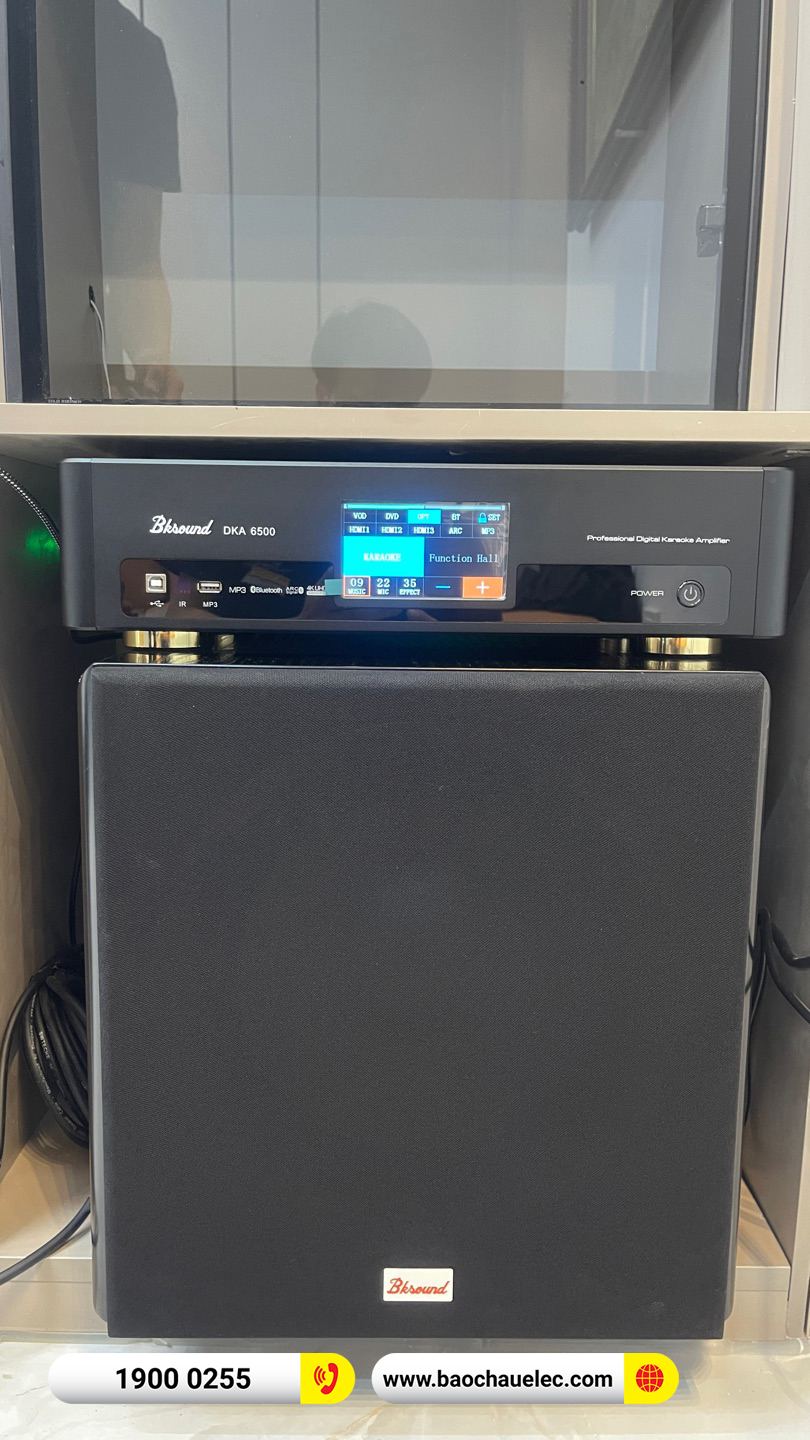 Lắp đặt dàn karaoke Denon hơn 28tr cho anh Tùng tại Hà Nội 