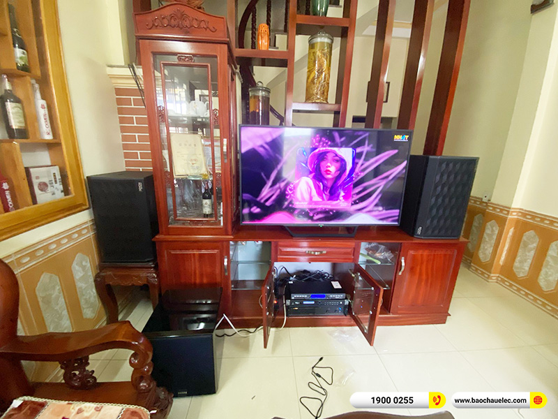 Lắp đặt dàn karaoke Denon hơn 38tr cho anh Tuyên tại Nam Định 