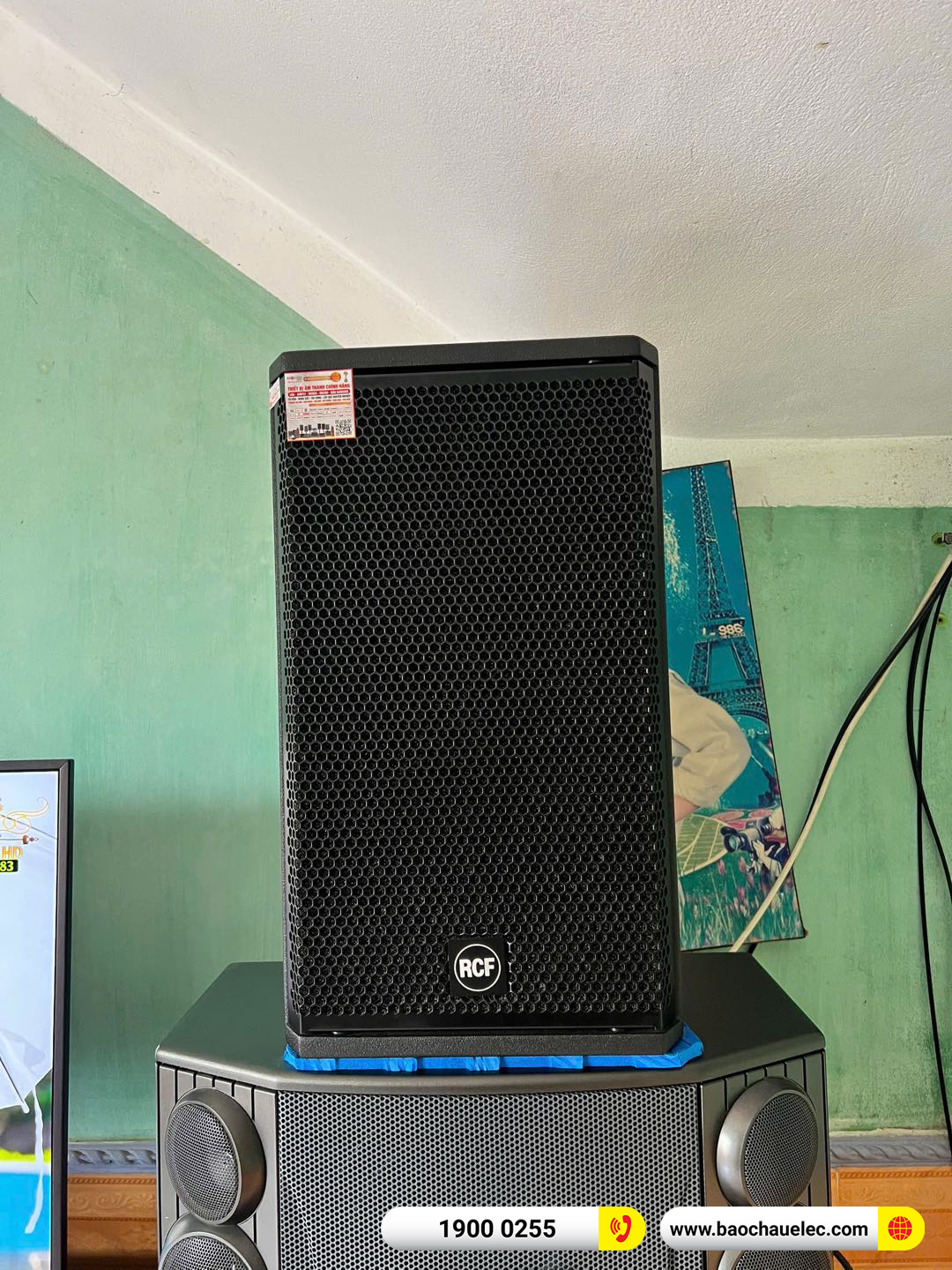 Lắp đặt dàn karaoke RCF hơn 62tr cho anh Ty tại Bắc Ninh