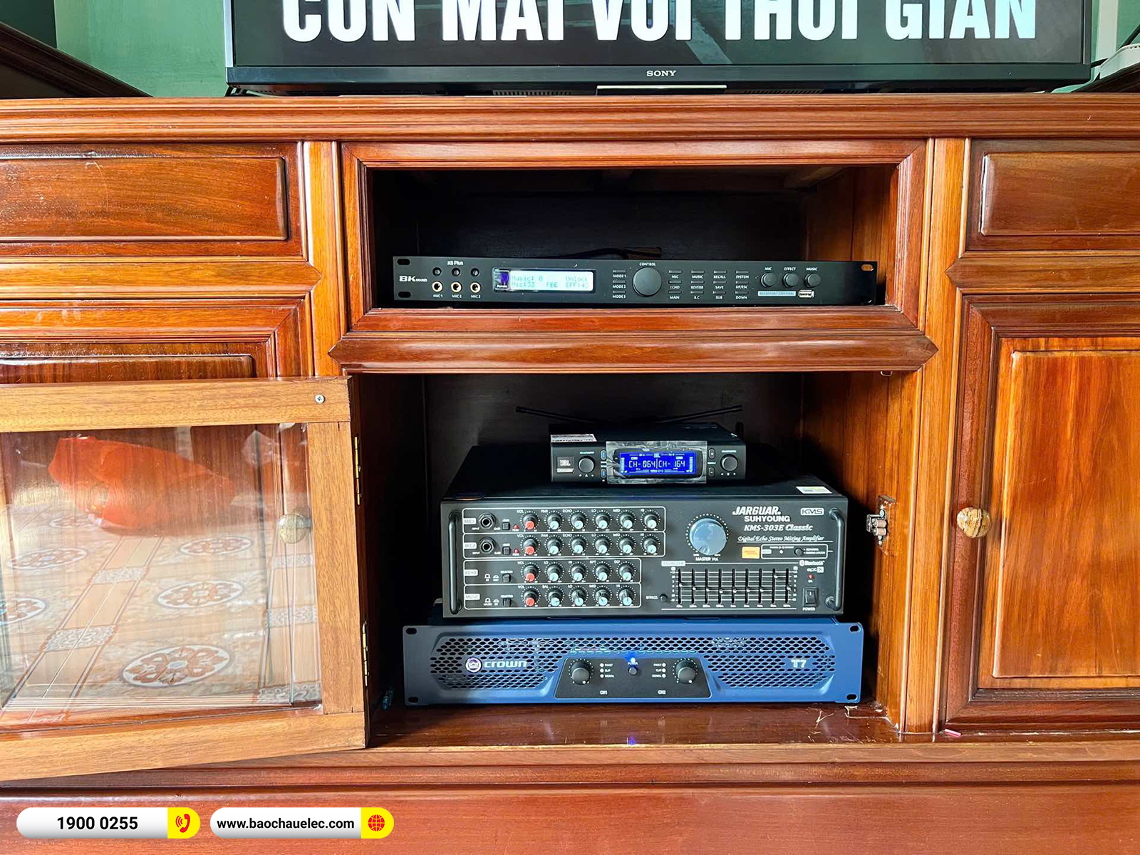 Lắp đặt dàn karaoke RCF hơn 62tr cho anh Ty tại Bắc Ninh