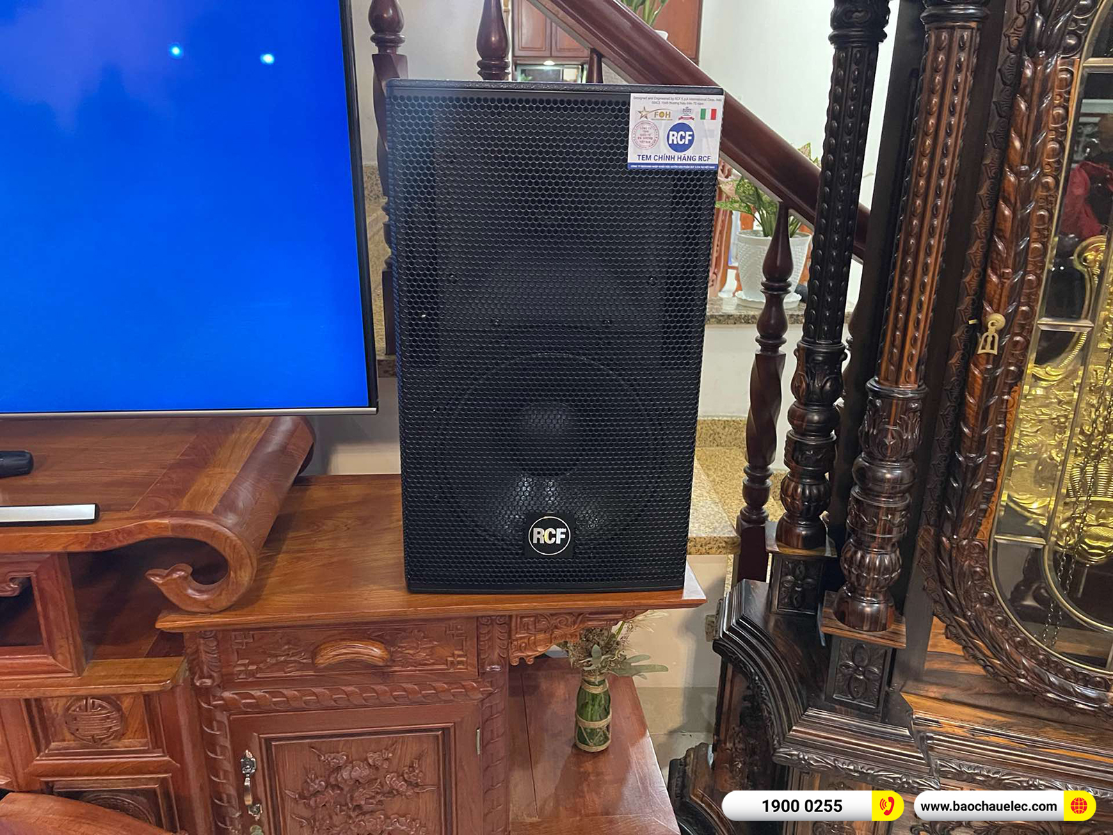 Lắp đặt dàn karaoke RCF hơn 169tr cho anh Viên tại Đồng Nai 