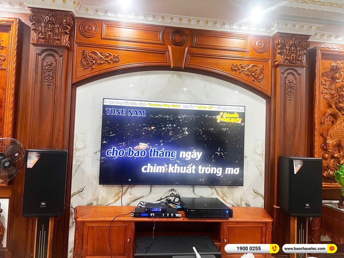 Lắp đặt dàn karaoke JBL hơn 61tr cho anh Việt tại Hà Nội