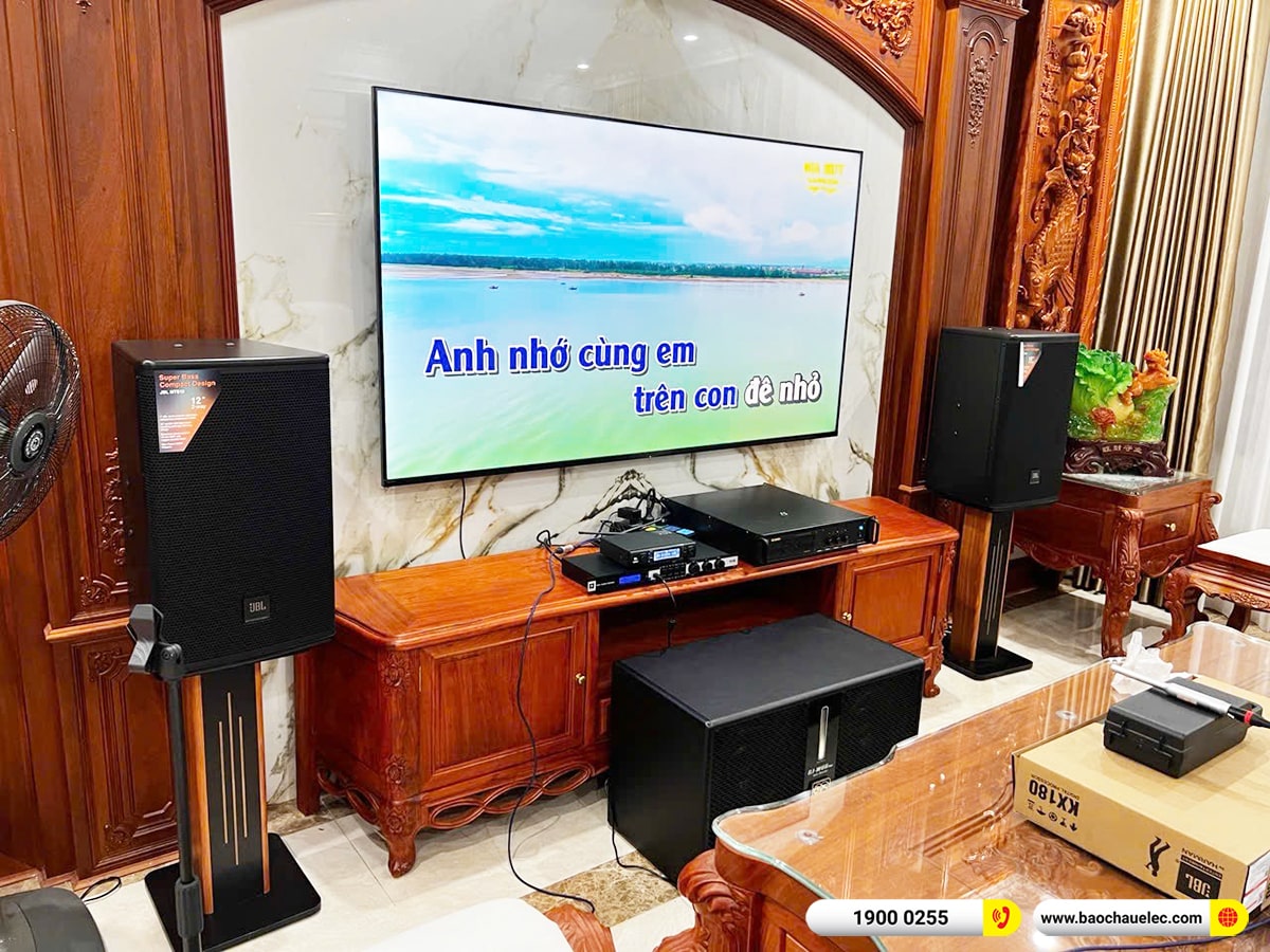 Lắp đặt dàn karaoke JBL hơn 61tr cho anh Việt tại Hà Nội