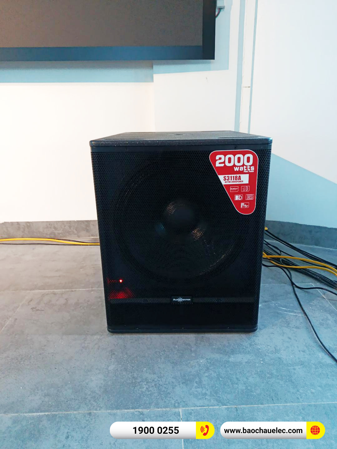 Lắp đặt dàn âm thanh Audiocenter hơn 200tr cho anh Đăng tại Hòa Bình 