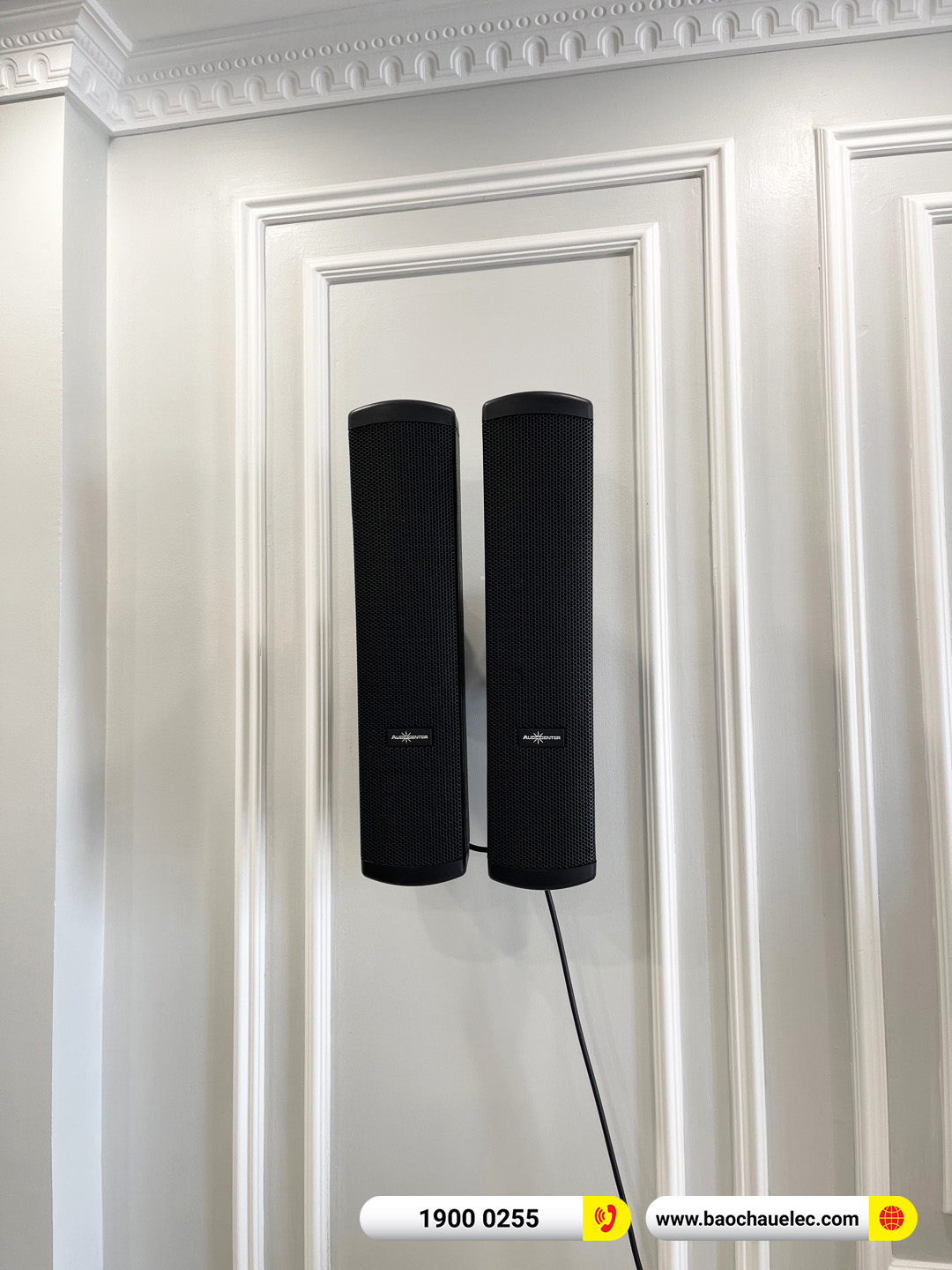 Lắp đặt dàn karaoke Audiocenter cho anh Quốc tại Hà Nội
