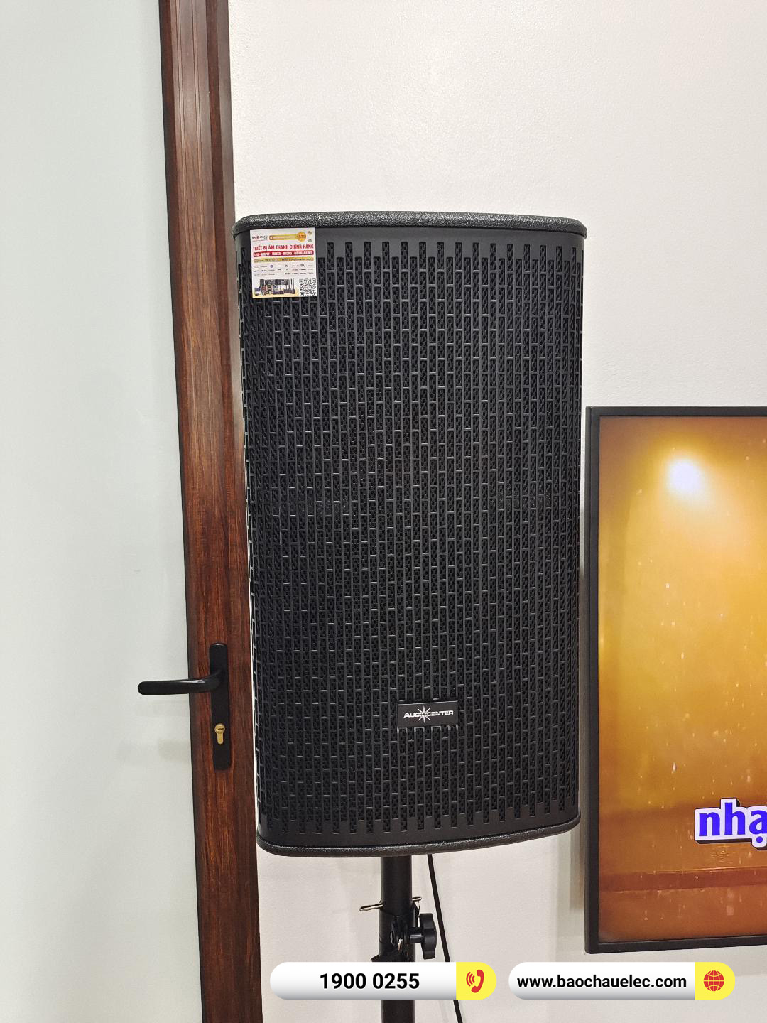 Lắp đặt dàn karaoke Audiocenter cho anh Tú tại Thái Nguyên 