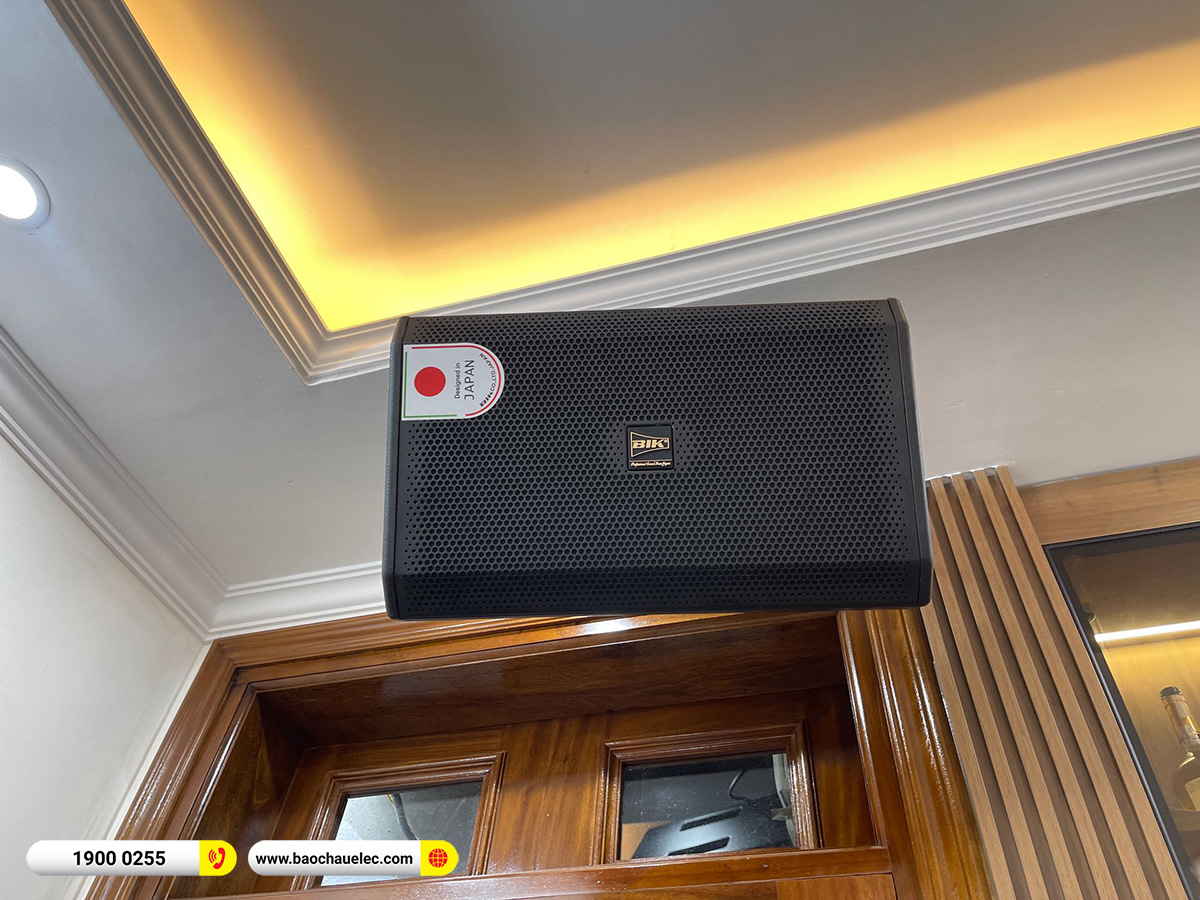 Lắp đặt dàn karaoke BIK hơn 49tr cho bác Thoan tại Hà Nội