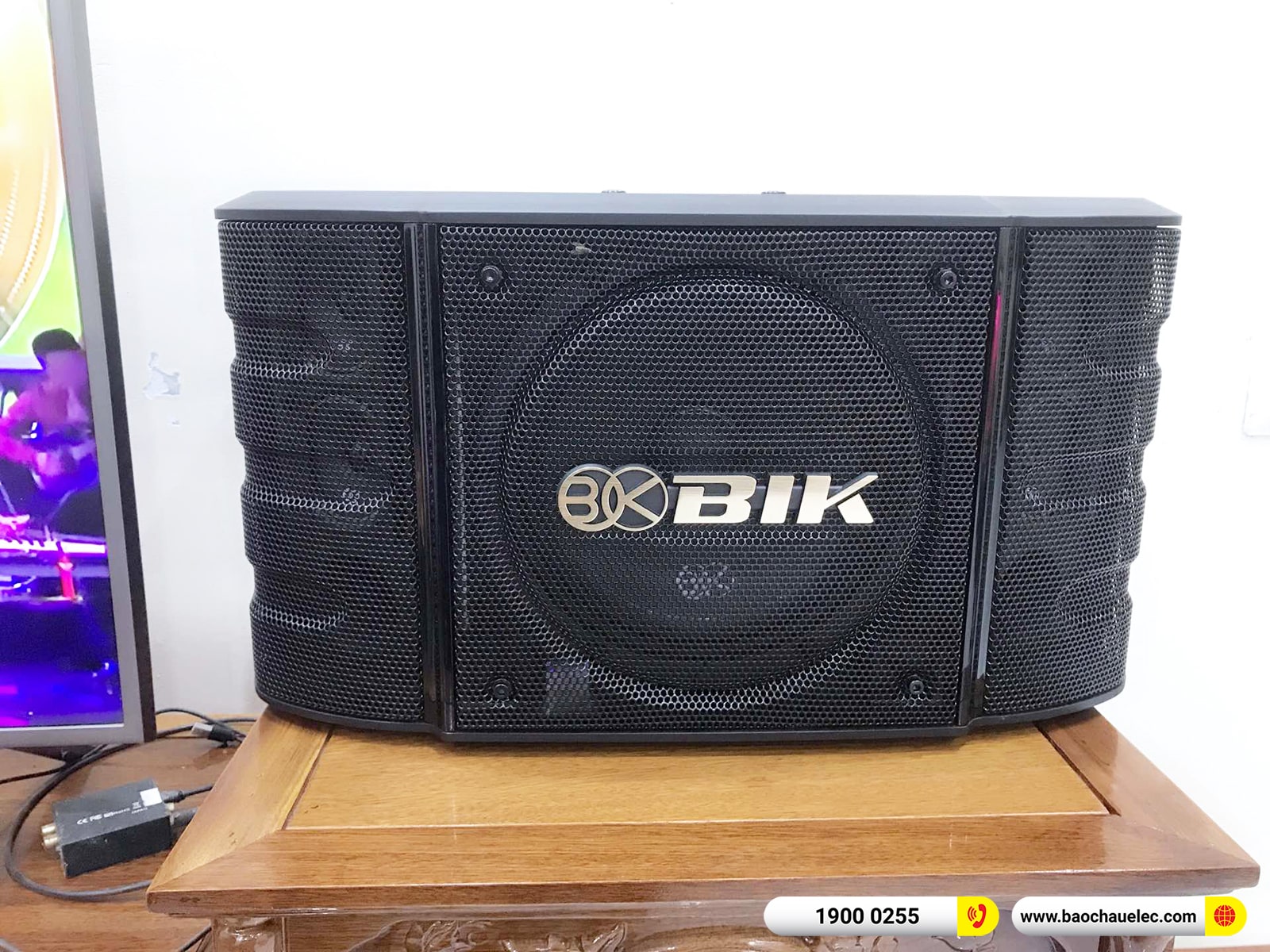 Lắp đặt dàn karaoke BIK hơn 26tr cho anh An tại Thái Bình (BIK BS-998X, VM420A, KP500, SW512, BJ-U100)