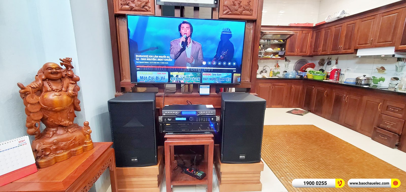 Lắp đặt dàn karaoke BIK gần 28tr cho anh Cường tại Hà Nội 