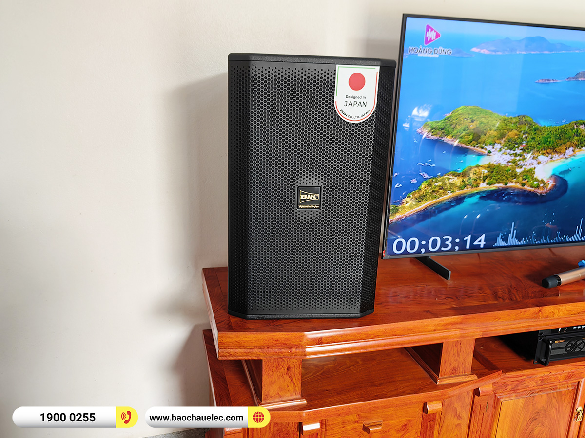 Lắp đặt d&agrave;n karaoke BIK hơn 40tr cho anh Đạo tại H&agrave; Nam 