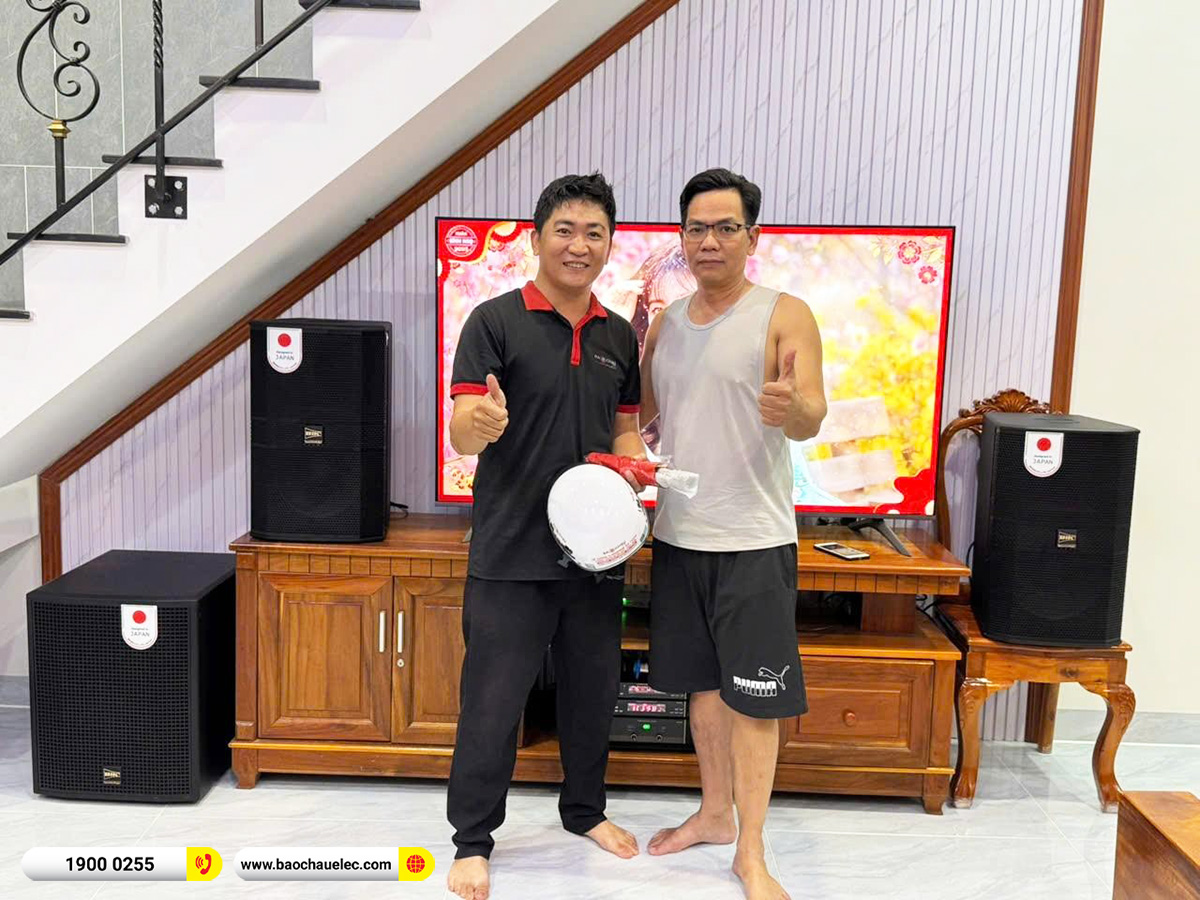 Lắp đặt d&agrave;n karaoke BIK hơn 47tr cho anh Diệp tại Đồng Nai 