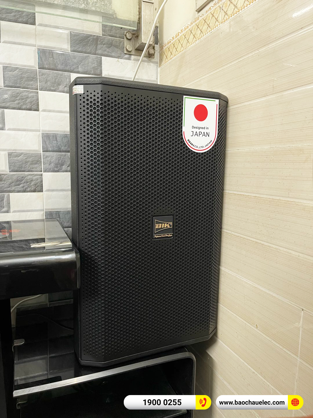 Lắp đặt dàn karaoke BIK hơn 43tr cho anh Định tại TPHCM