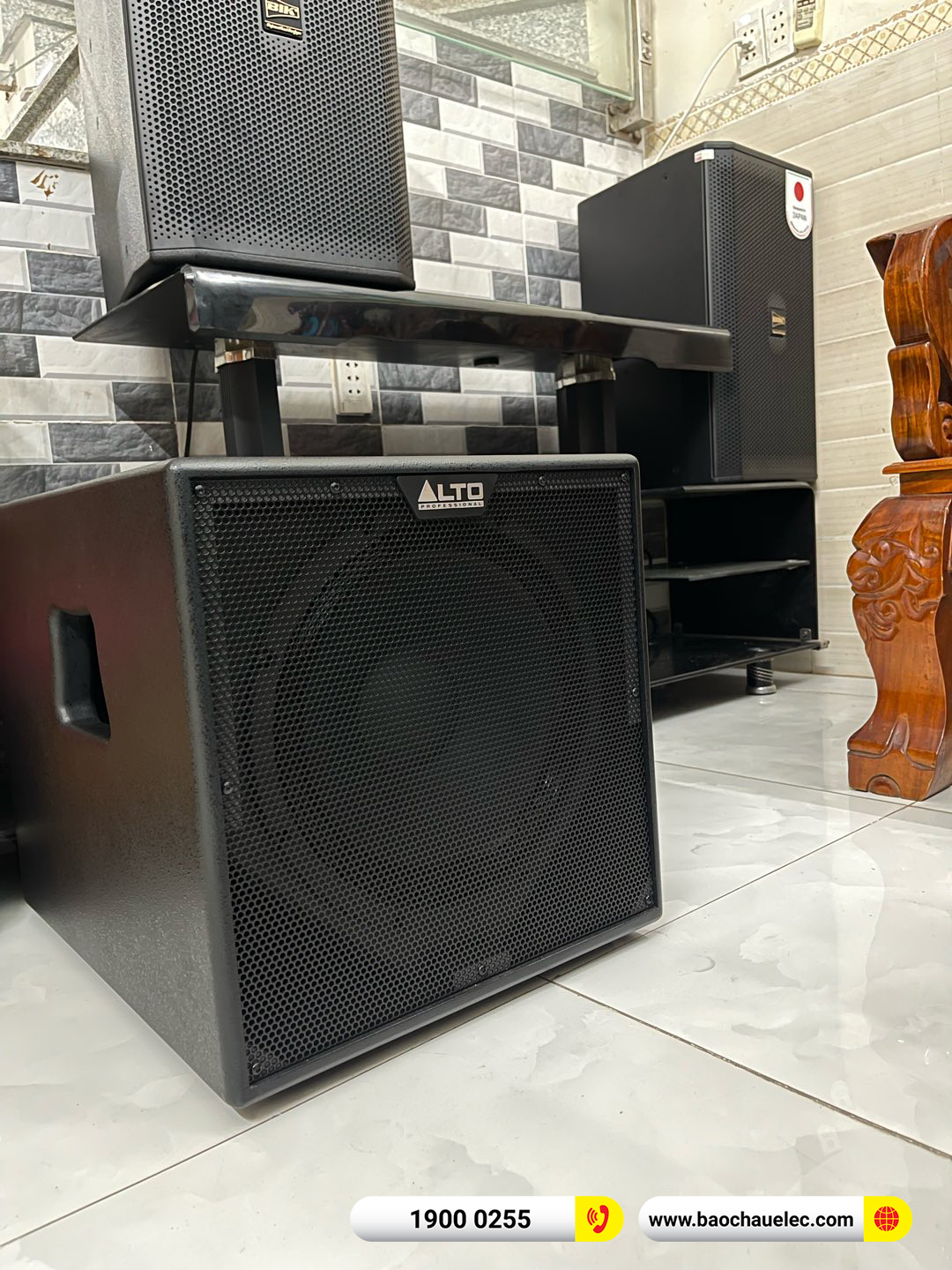 Lắp đặt dàn karaoke BIK hơn 43tr cho anh Định tại TPHCM