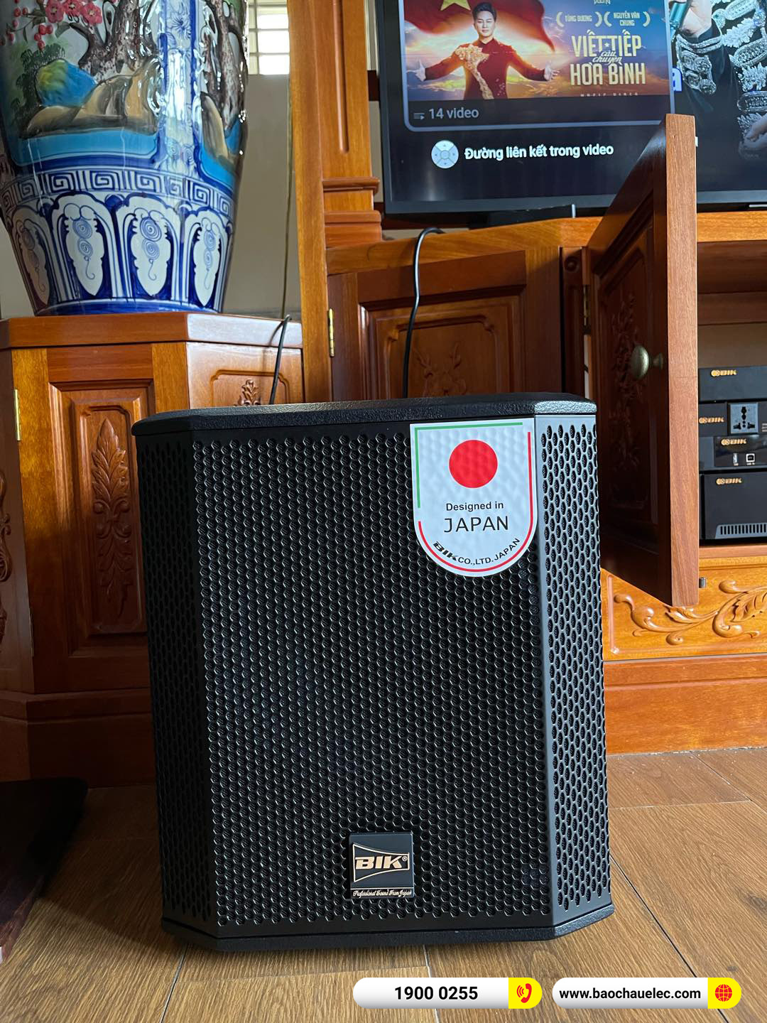 Lắp đặt d&agrave;n karaoke BIK hơn 40tr cho anh Đức tại Đồng Nai 