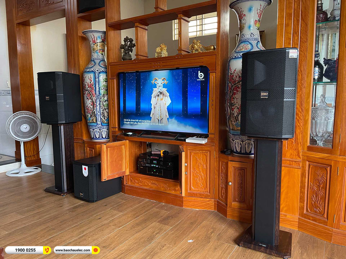 Lắp đặt d&agrave;n karaoke BIK hơn 40tr cho anh Đức tại Đồng Nai 