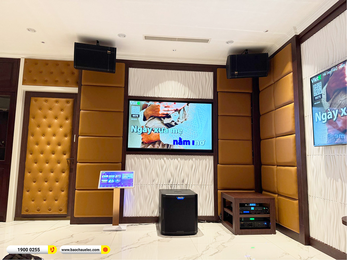 Lắp đặt dàn karaoke BIK hơn 30tr cho anh Dũng tại Hà Nội 
