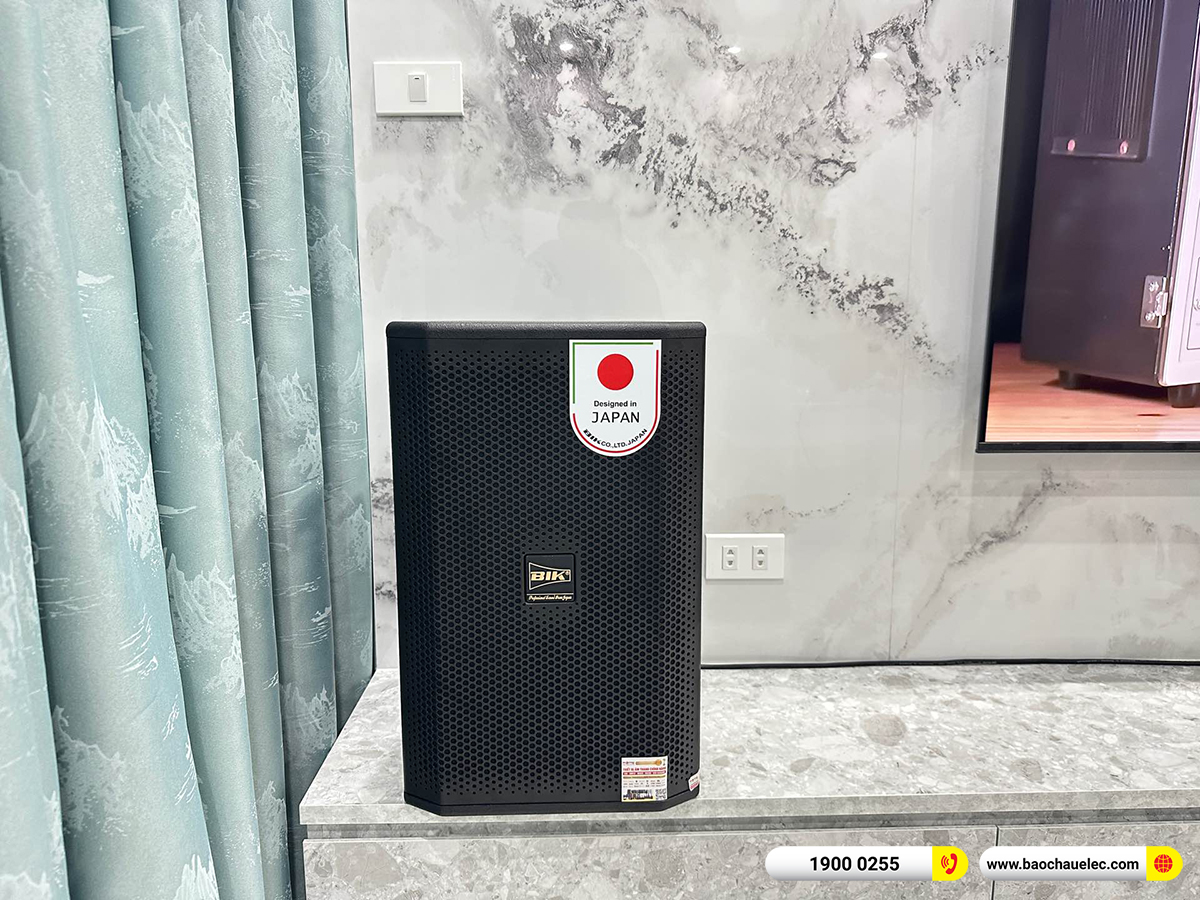 Lắp đặt d&agrave;n karaoke BIK hơn 40tr cho anh Hải tại H&agrave; Nội 