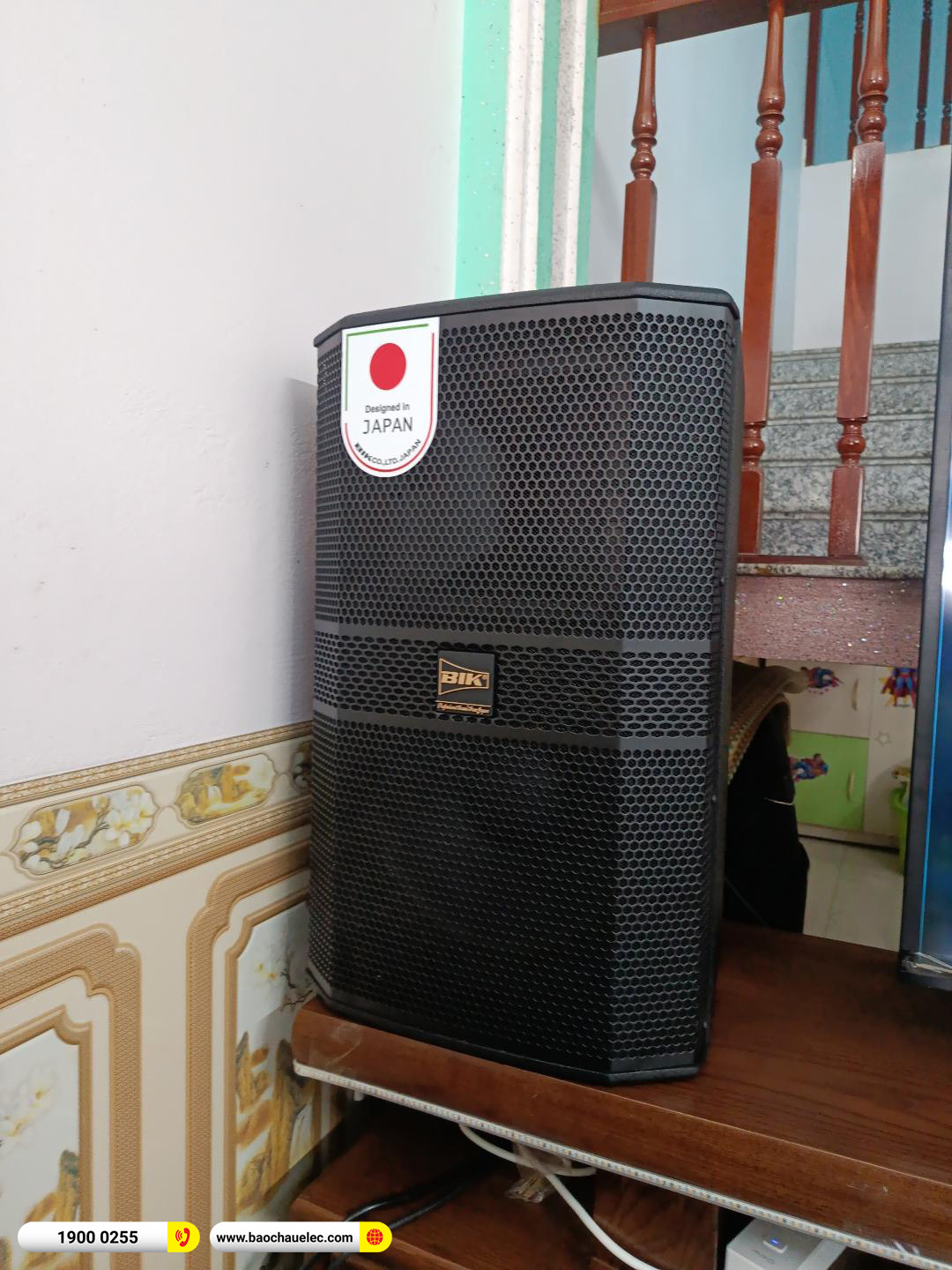 Lắp đặt dàn karaoke BIK hơn 40tr cho anh Hoàng tại Hưng Yên