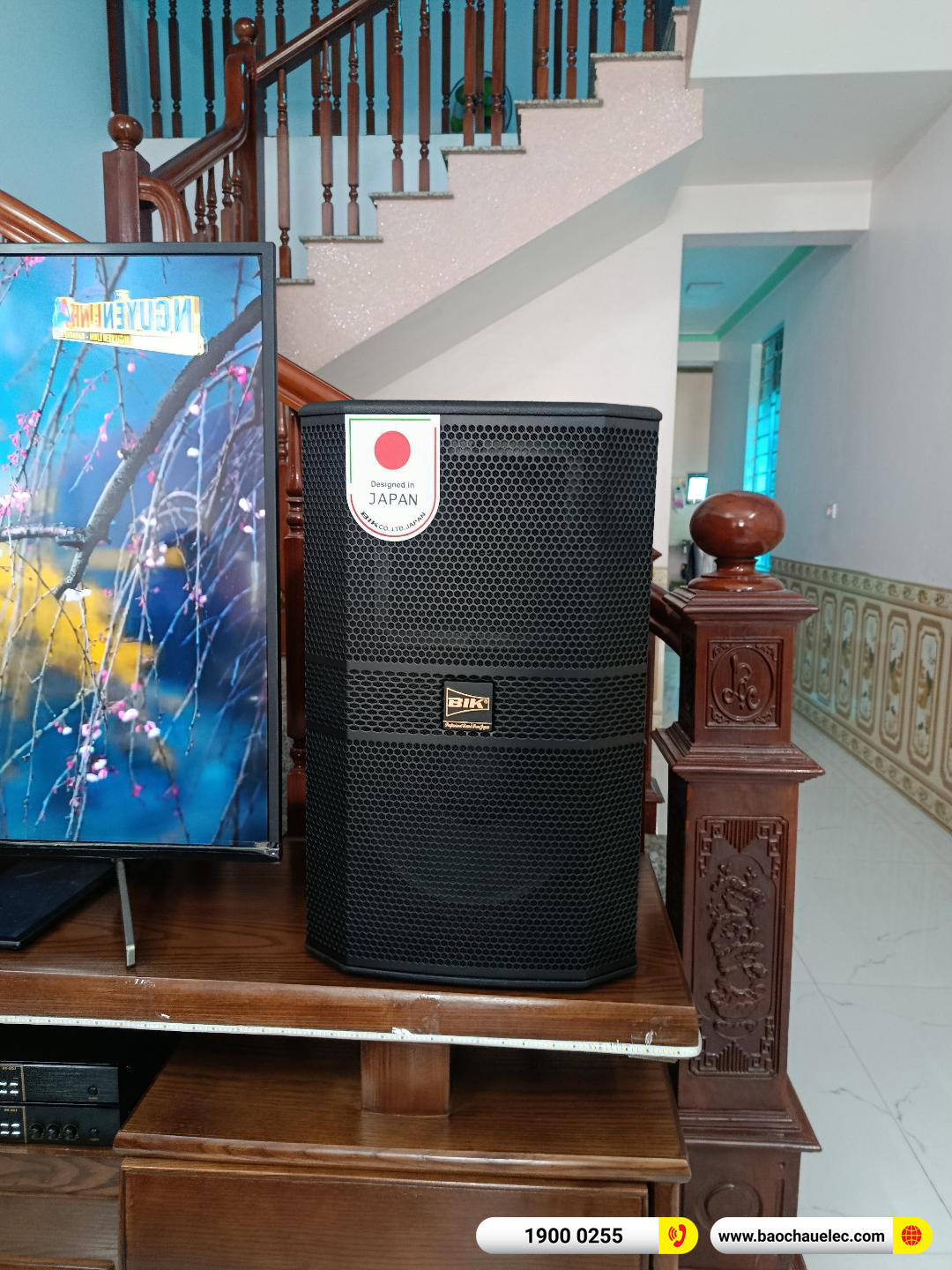 Lắp đặt dàn karaoke BIK hơn 40tr cho anh Hoàng tại Hưng Yên