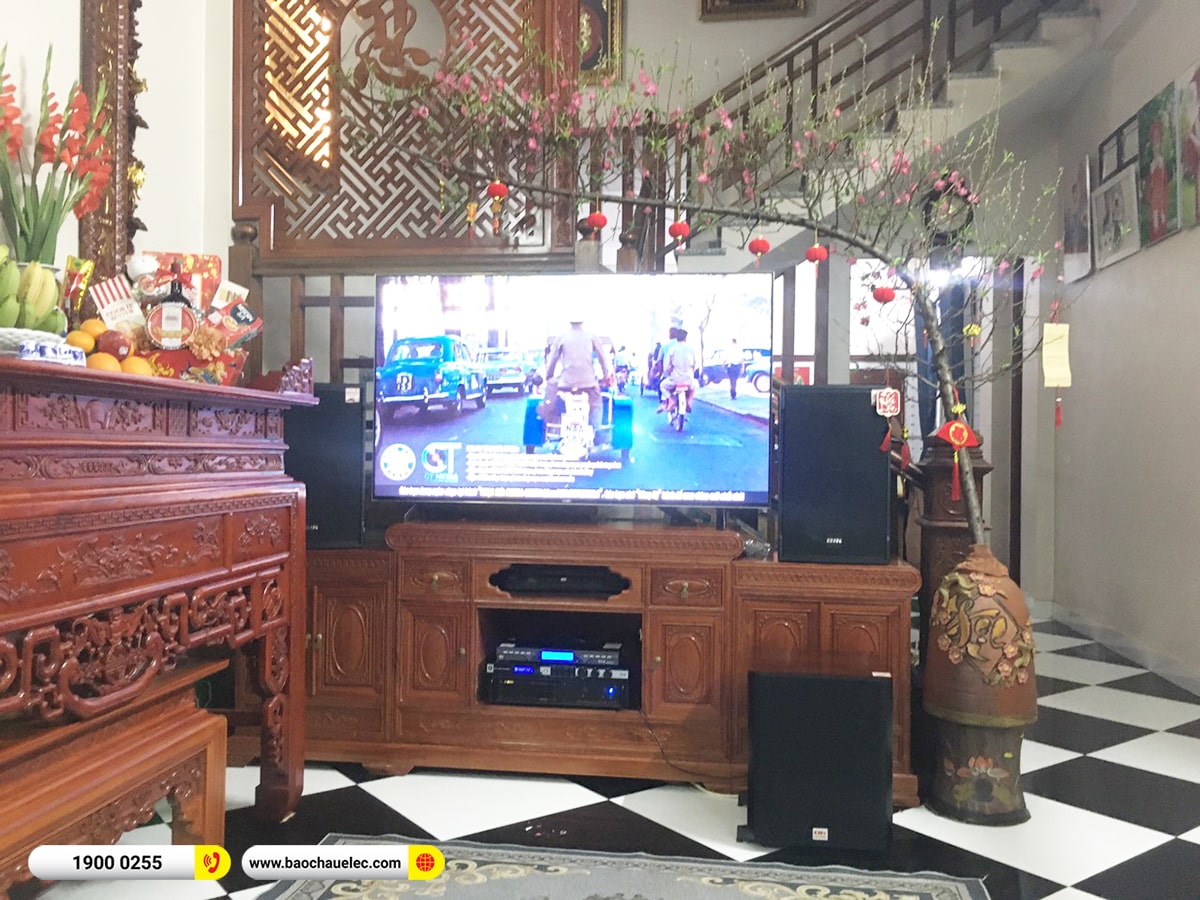 Lắp đặt dàn karaoke BIK hơn 38tr cho anh Hùng tại Bắc Ninh (BIK CS-525, VM620A, KX180A, SW612C, U900 Plus X) 