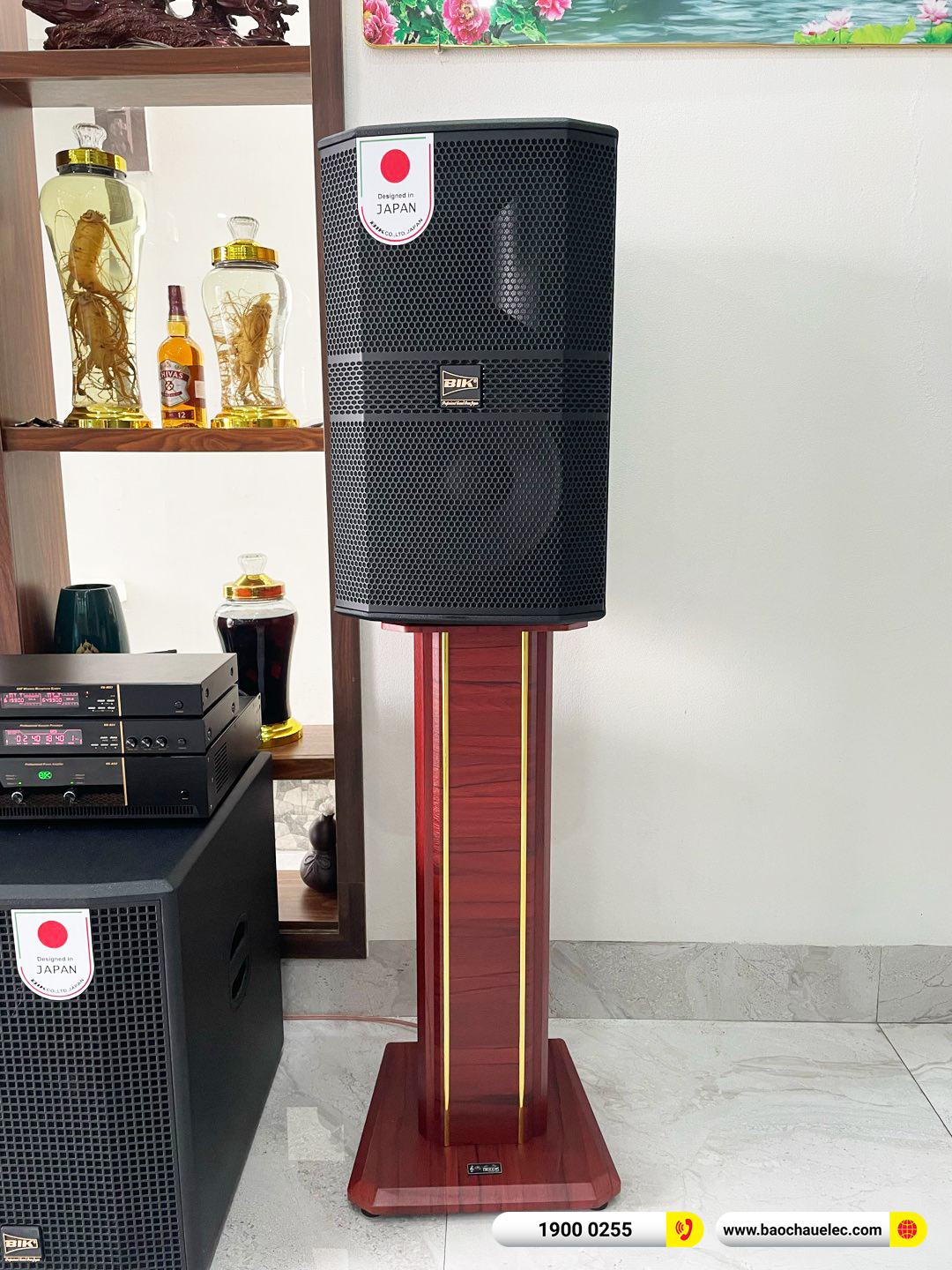 Lắp đặt d&agrave;n karaoke BIK gần 50tr cho anh Hưng tại Hưng Y&ecirc;n 