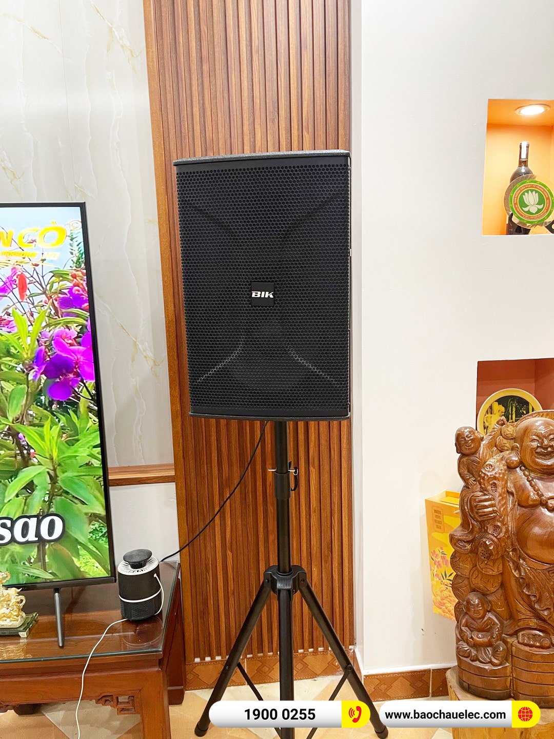 Lắp đặt dàn karaoke BIK hơn 47tr cho anh Khánh ở Vĩnh Phúc (BIK BSP 812II, VM620A, BPR-8500, BJ-W25A, BJ-U600)