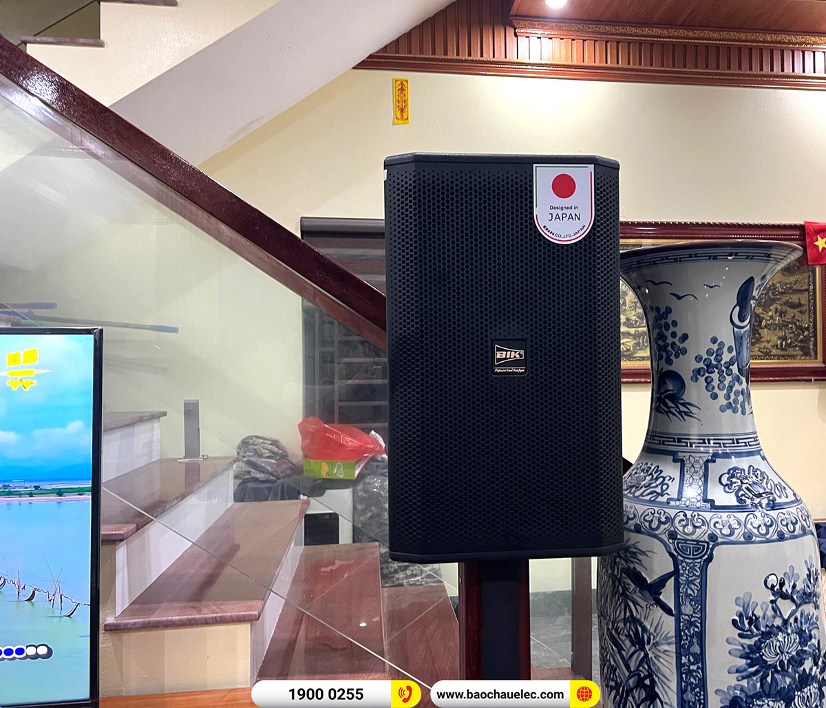 Lắp đặt dàn karaoke BIK hơn 48tr cho anh Lâm tại Hà Nội