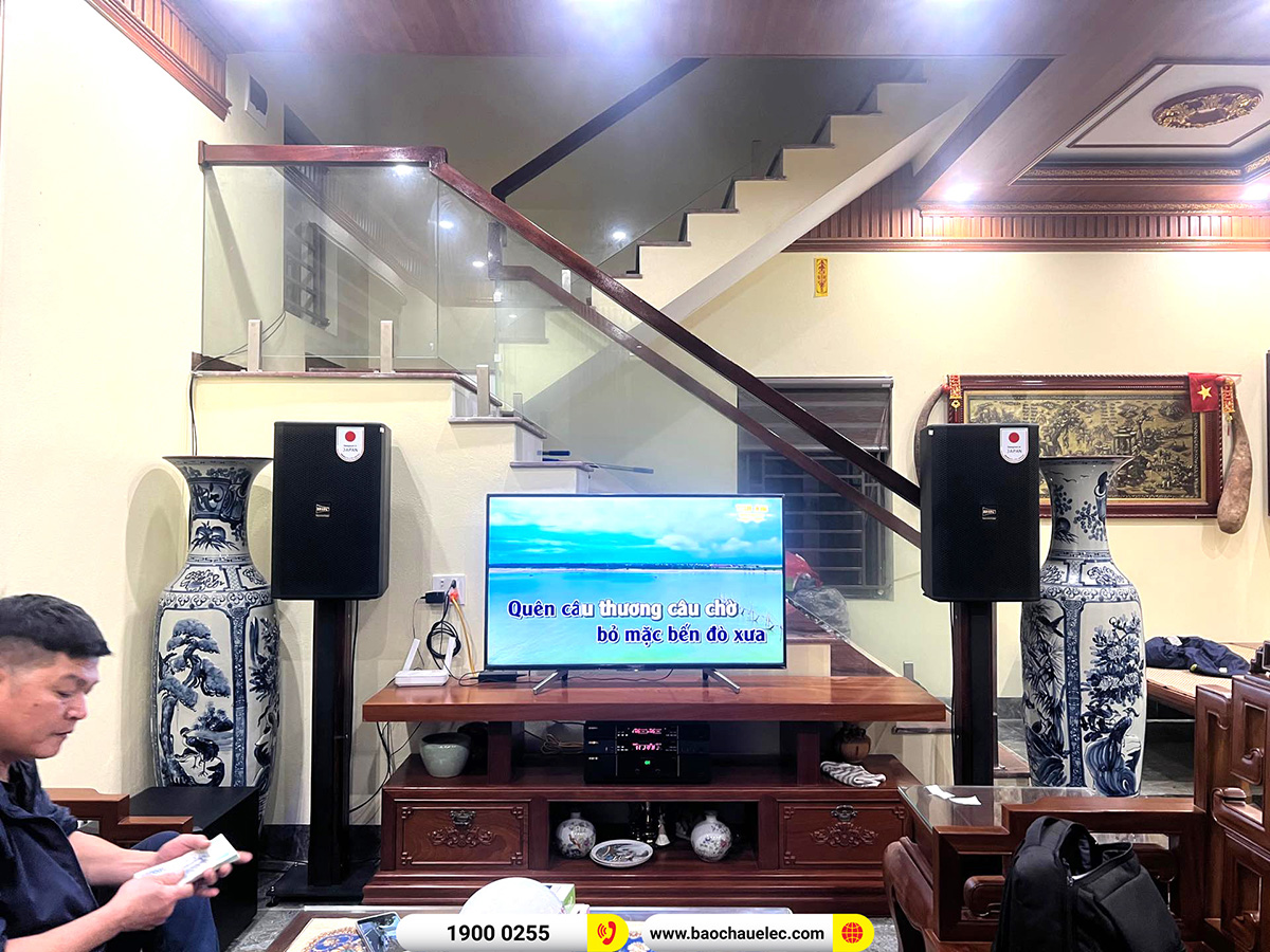 Lắp đặt dàn karaoke BIK hơn 48tr cho anh Lâm tại Hà Nội
