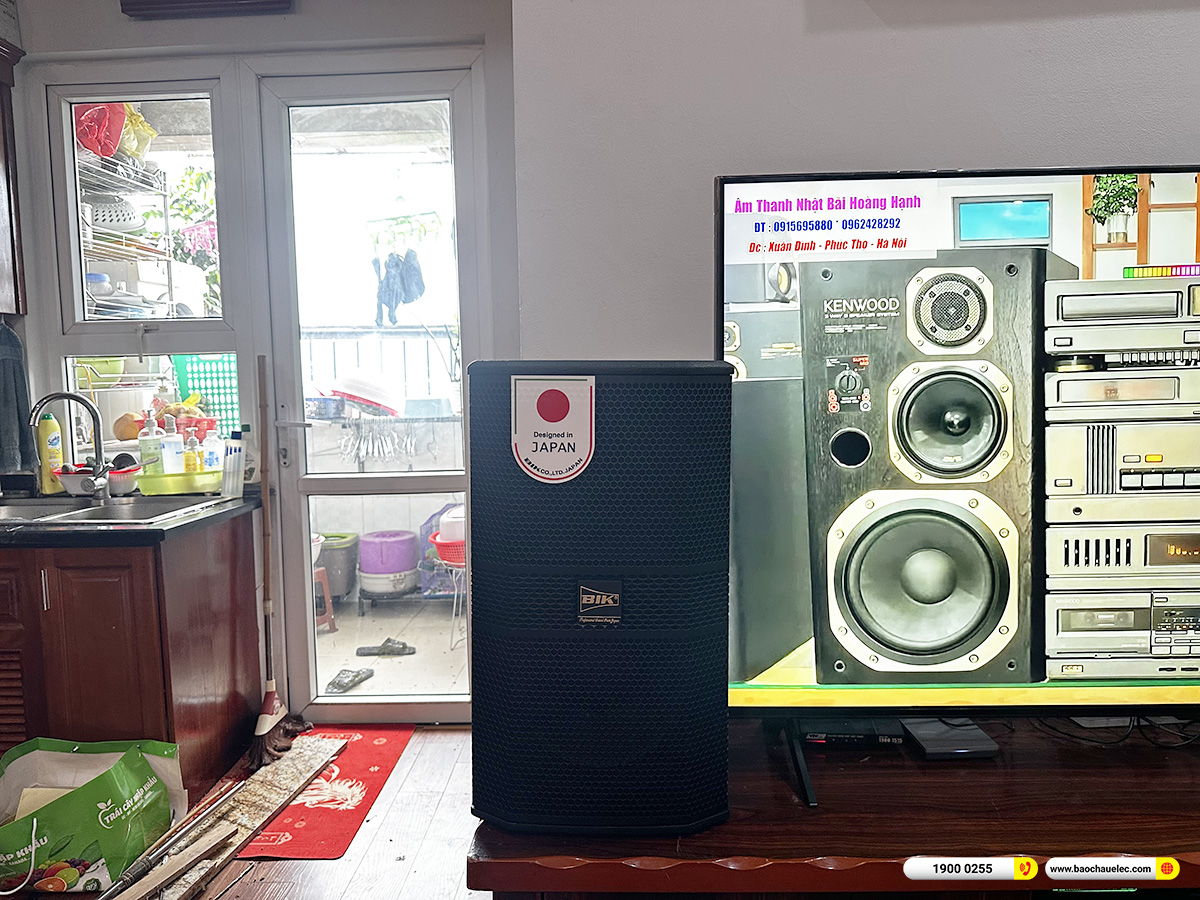 Lắp đặt d&agrave;n karaoke BIK hơn 36tr cho anh Qu&acirc;n tại H&agrave; Nội 