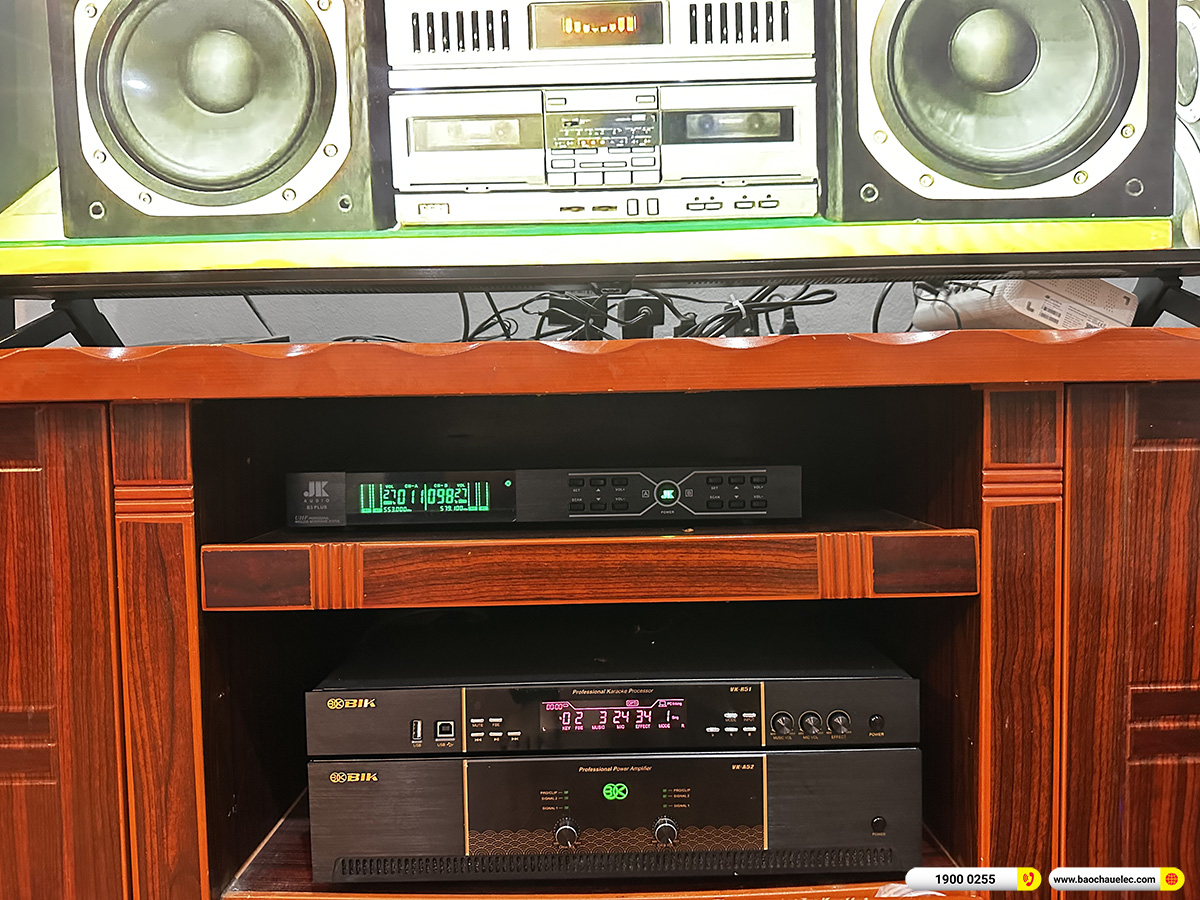 Lắp đặt d&agrave;n karaoke BIK hơn 36tr cho anh Qu&acirc;n tại H&agrave; Nội 