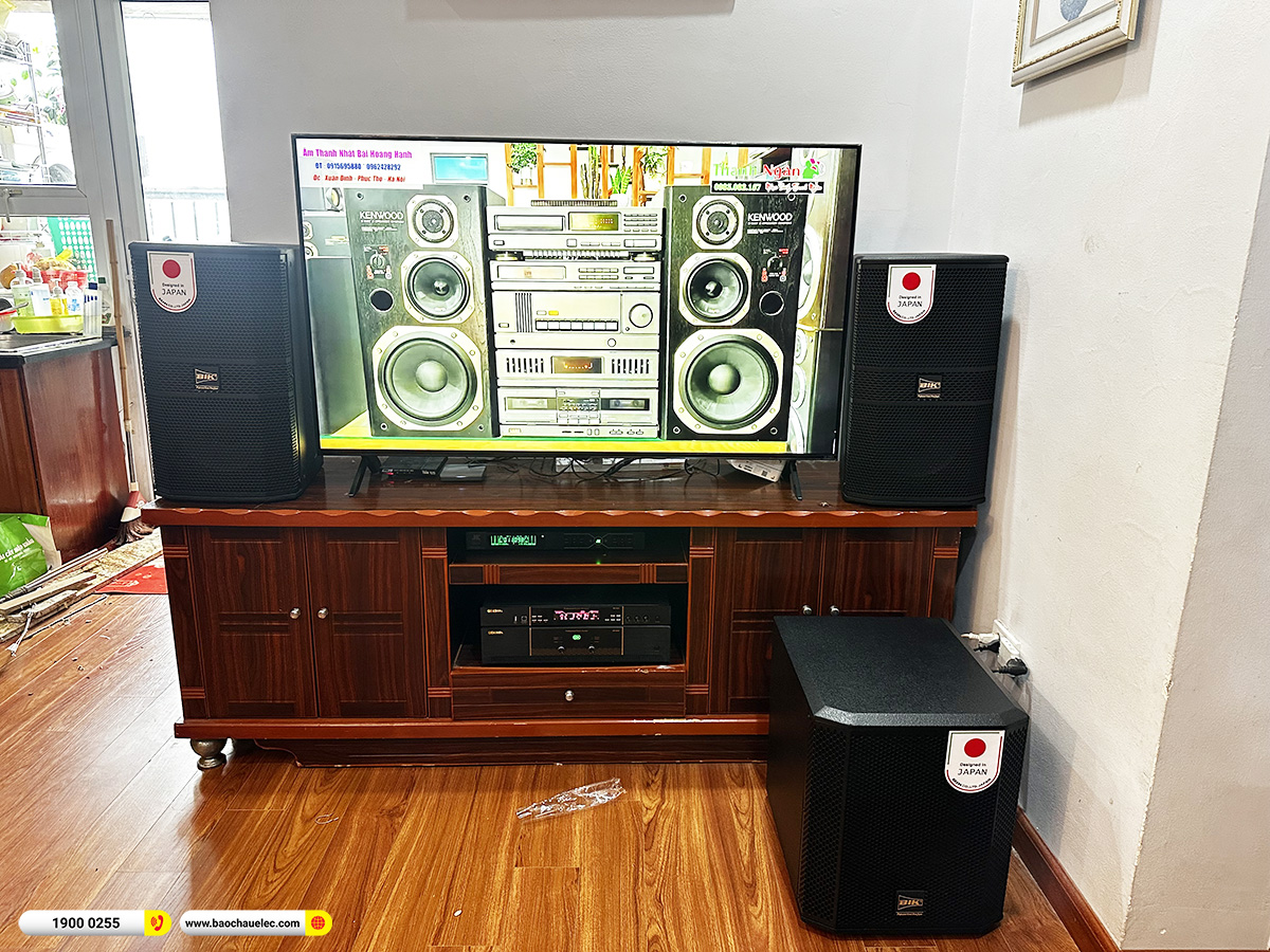 Lắp đặt d&agrave;n karaoke BIK hơn 36tr cho anh Qu&acirc;n tại H&agrave; Nội 