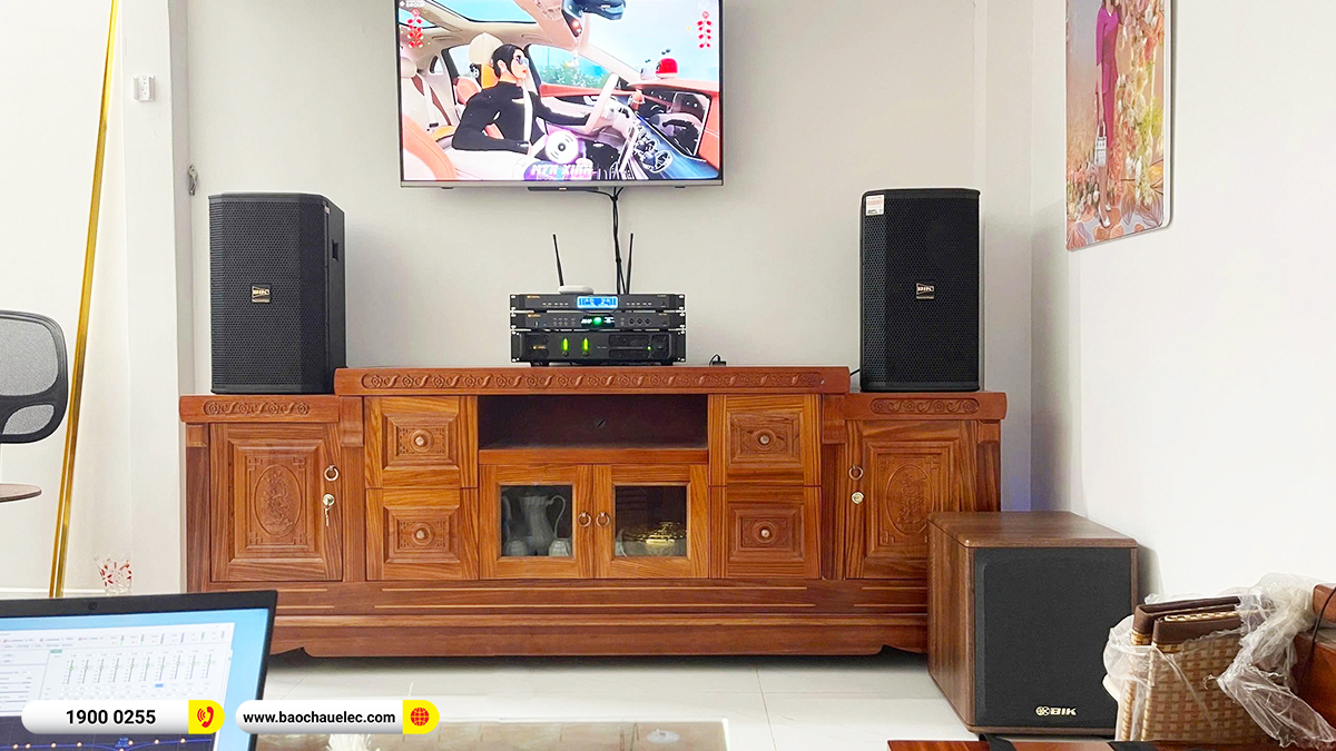 Lắp đặt dàn karaoke BIK hơn 40tr cho anh Quyết tại Hà Nội