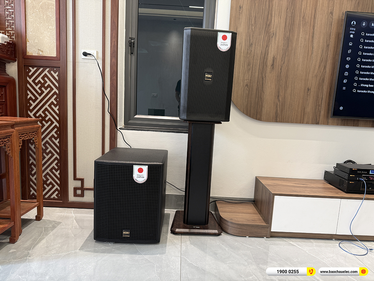 Lắp đặt d&agrave;n karaoke BIK hơn 50tr cho anh Tiến tại Th&aacute;i Nguy&ecirc;n