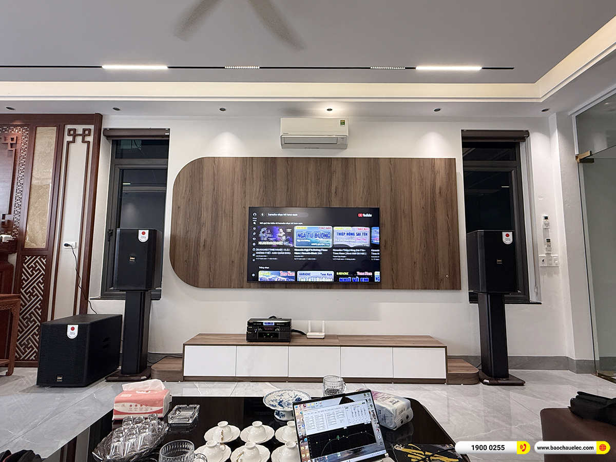 Lắp đặt d&agrave;n karaoke BIK hơn 50tr cho anh Tiến tại Th&aacute;i Nguy&ecirc;n 