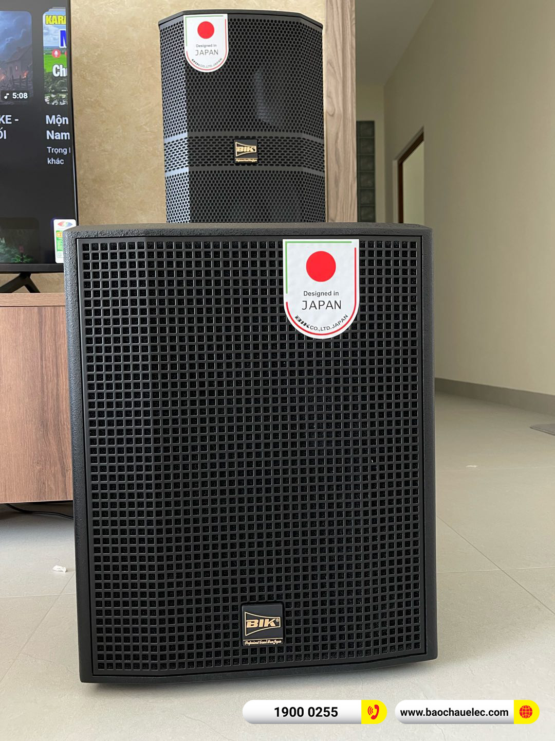 Lắp đặt dàn karaoke BIK hơn 47tr cho anh Toàn tại Đồng Nai