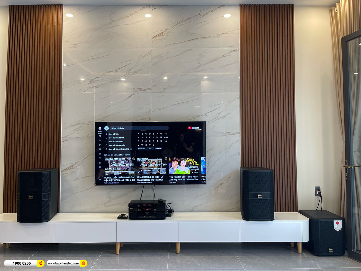Lắp đặt d&agrave;n karaoke BIK hơn 40tr cho anh Tr&iacute; tại Đồng Nai 