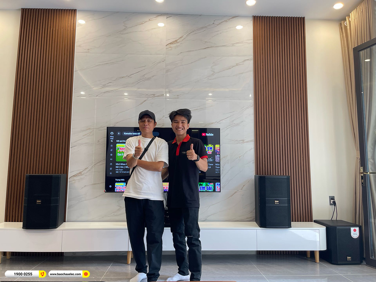 Lắp đặt d&agrave;n karaoke BIK hơn 40tr cho anh Tr&iacute; tại Đồng Nai 
