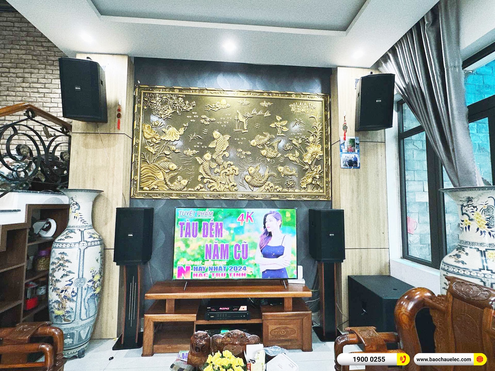 Lắp đặt dàn karaoke BIK hơn 83tr cho anh Vinh tại Đà Nẵng