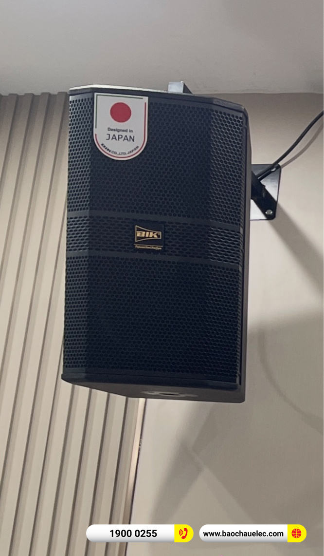 Lắp đặt d&agrave;n karaoke BIK hơn 40tr cho chị Dung tại H&agrave; Nội 