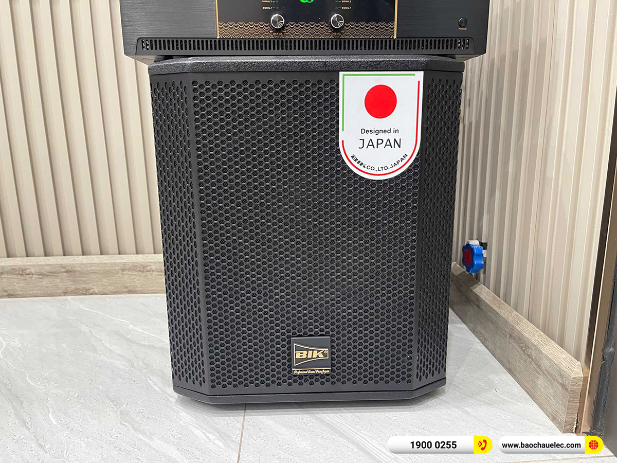 Lắp đặt d&agrave;n karaoke BIK hơn 40tr cho chị Dung tại H&agrave; Nội 