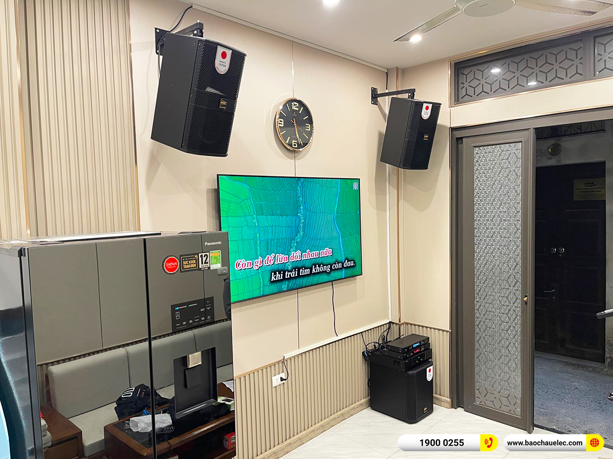 Lắp đặt d&agrave;n karaoke BIK hơn 40tr cho chị Dung tại H&agrave; Nội 