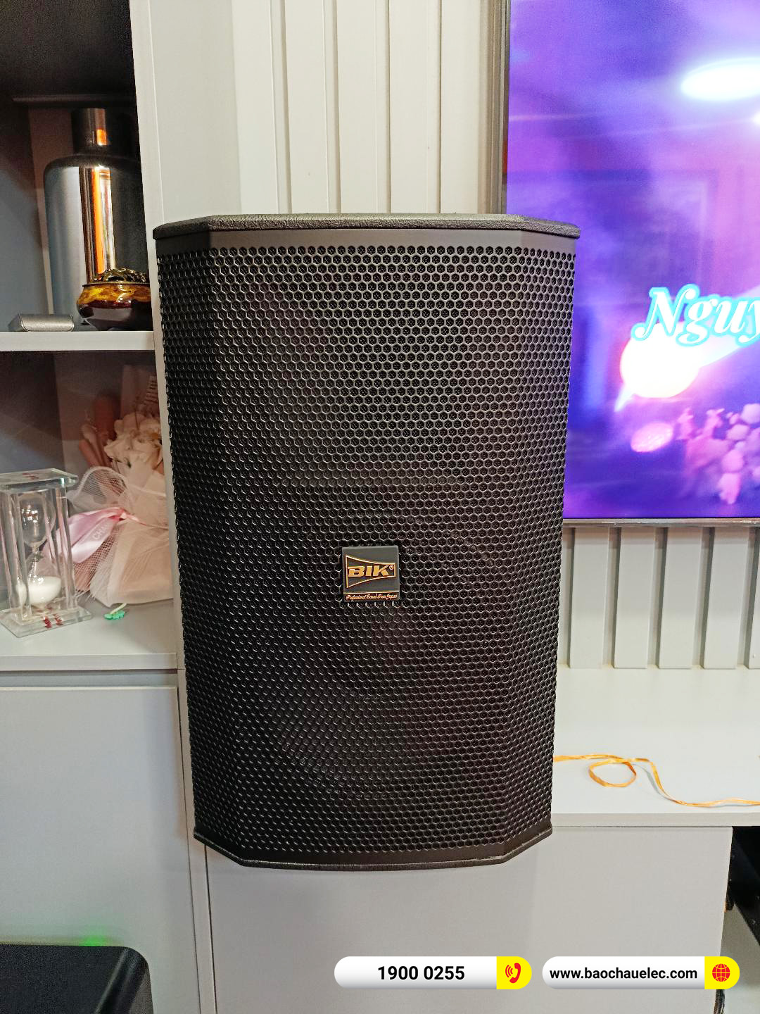 Lắp đặt dàn karaoke BIK hơn 60tr cho chị Hà tại Hà Nội