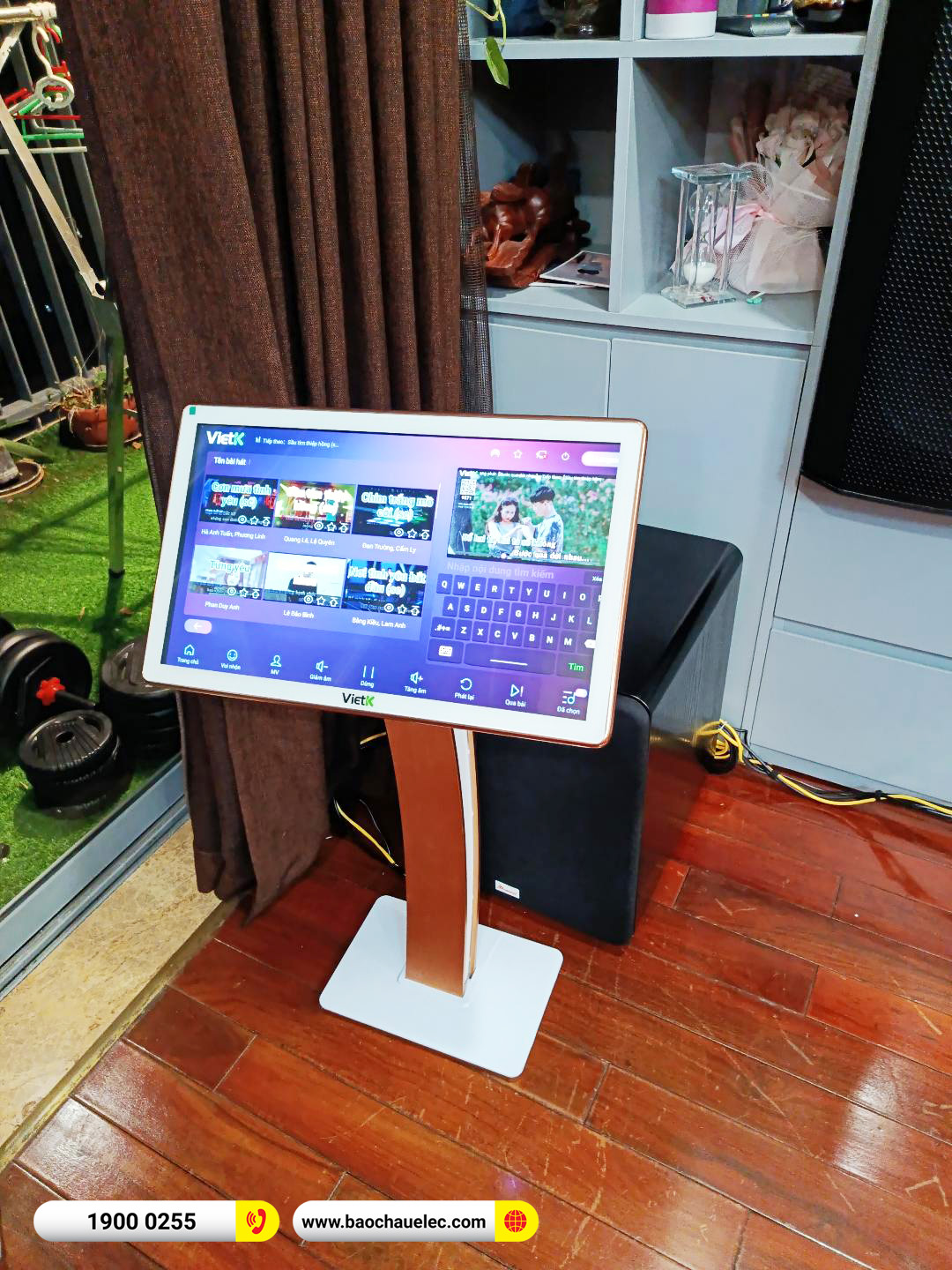 Lắp đặt dàn karaoke BIK hơn 60tr cho chị Hà tại Hà Nội