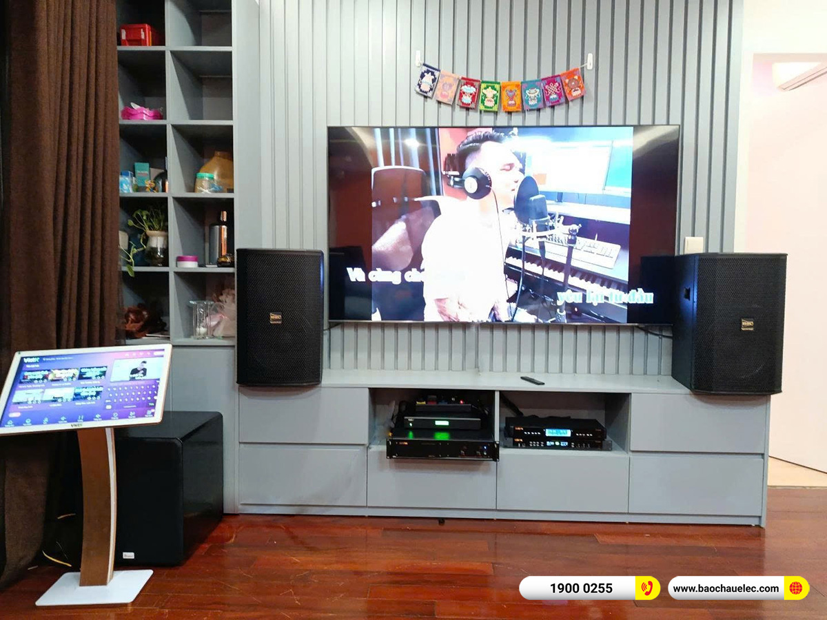 Lắp đặt dàn karaoke BIK hơn 60tr cho chị Hà tại Hà Nội