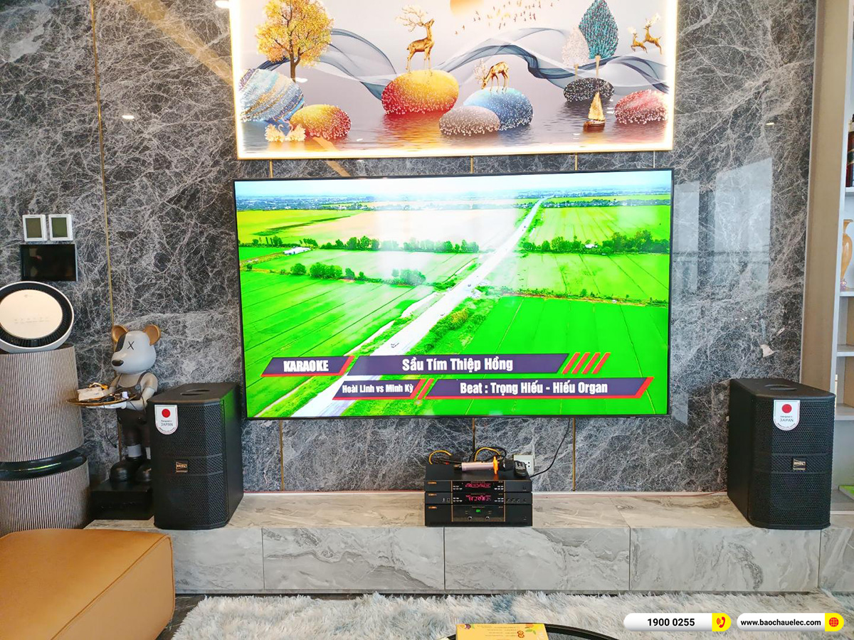 Lắp đặt dàn karaoke BIK hơn 30tr cho chị Hạnh tại Hà Nội