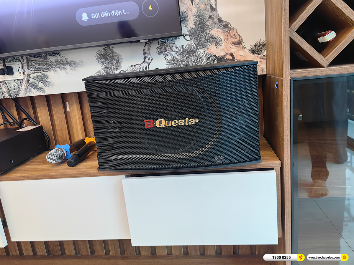 Lắp đặt dàn karaoke BIK hơn 14tr cho chị Hương tại Hà Nội