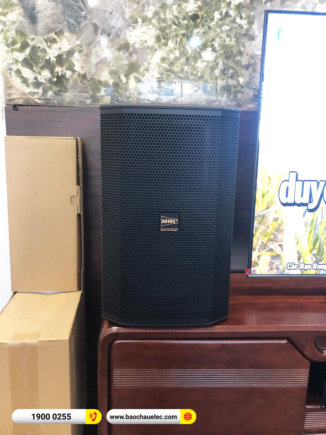 Lắp đặt dàn karaoke BIK hơn 49tr cho chị Lan tại Hà Nội 
